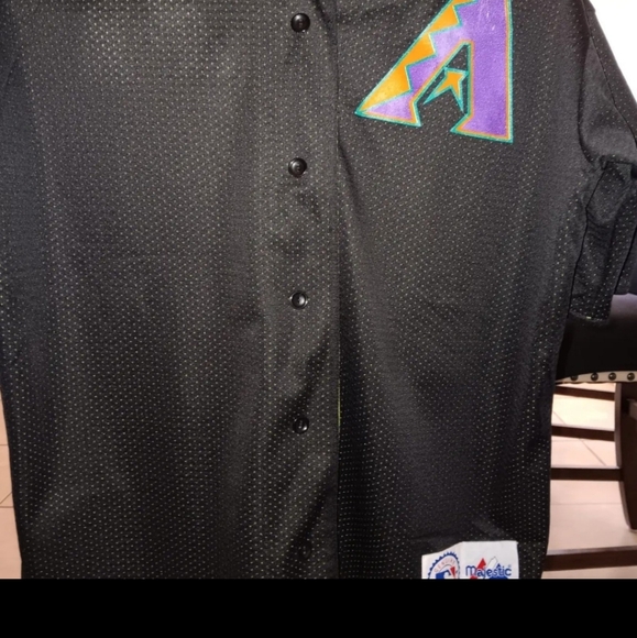Arizona Diamondbacks Majestic Reversible Jersey - Picture 2 of 2